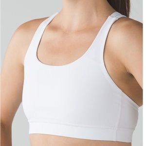 Lululemon Energy Bra White Size 6